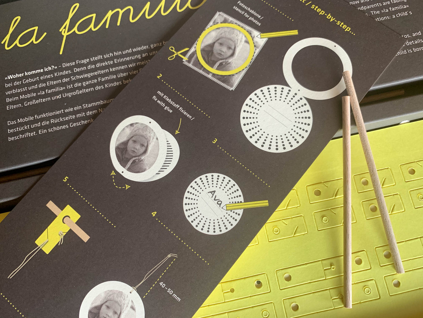 Dein Stammbaum als Mobile 'la familia'